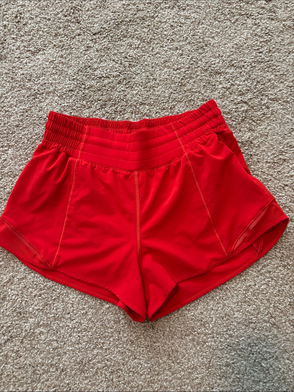 lululemon athletica Red Women's Athletic Shorts
